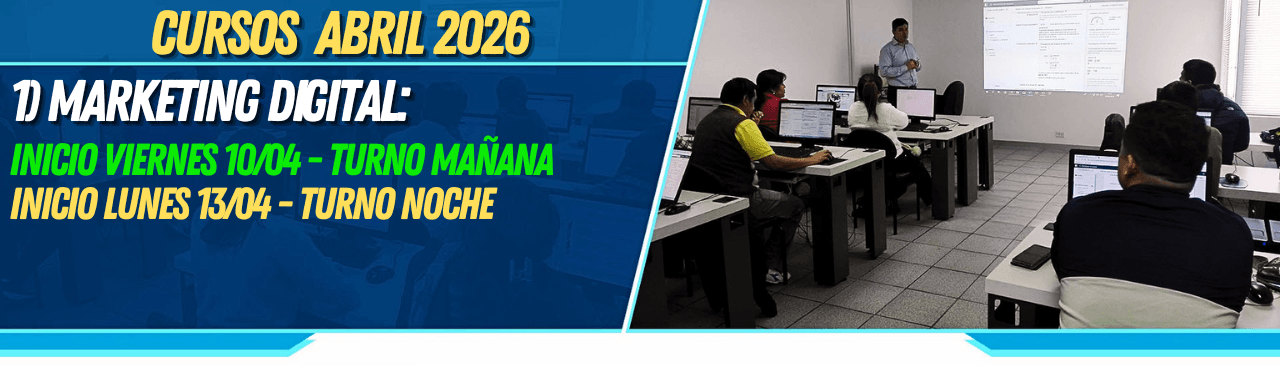 curso de marketing digital abril 2026