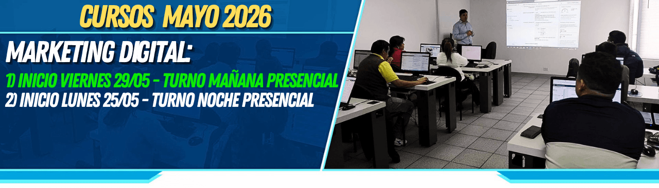 curso de marketing digital mayo 2026